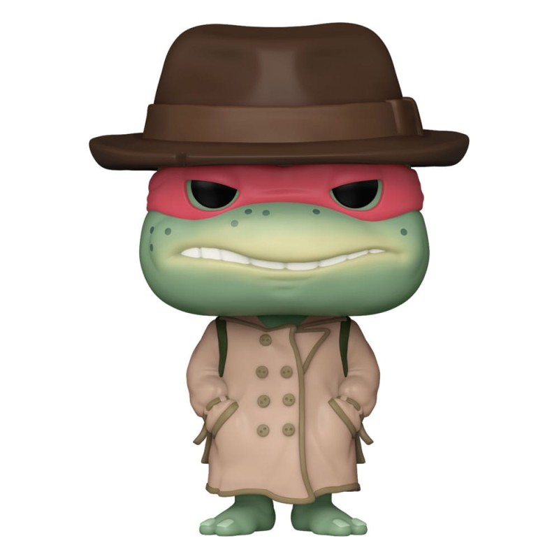 Tortues Ninja POP! Movies Vinyl figurine Raphael w/Coat & Hat 9 cm | 0889698760485