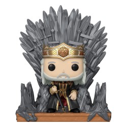 House of the Dragon POP! Deluxe Vinyl figurine Viserys on Throne 9 cm