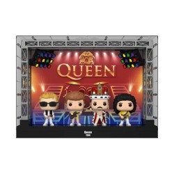 Queen pack 4 POP Moments Deluxe Vinyl figurines Wembley Stadium