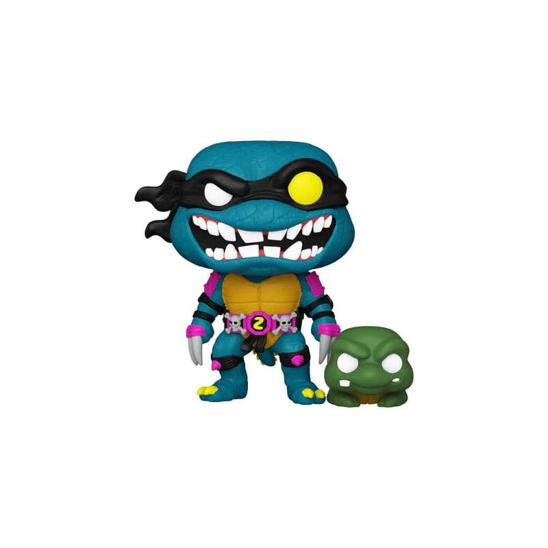 Tortues Ninja POP & Buddy! Movies Vinyl figurine Slash & Pre-mutated, turtle Slash 9 cm | 0889698780483