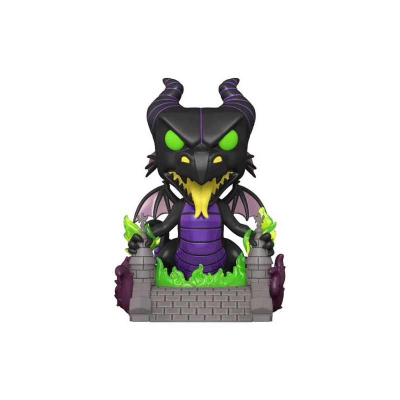 La Belle au bois dormant POP! Deluxe Vinyl figurine Maleficent on Bridge 16 cm | 0889698781800