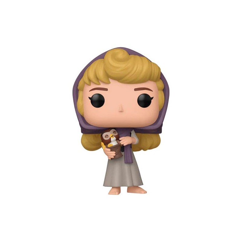 La Belle au bois dormant 65th Anniversary POP! Disney Vinyl figurine Aurora w/Owl 9 cm | 0889698781817