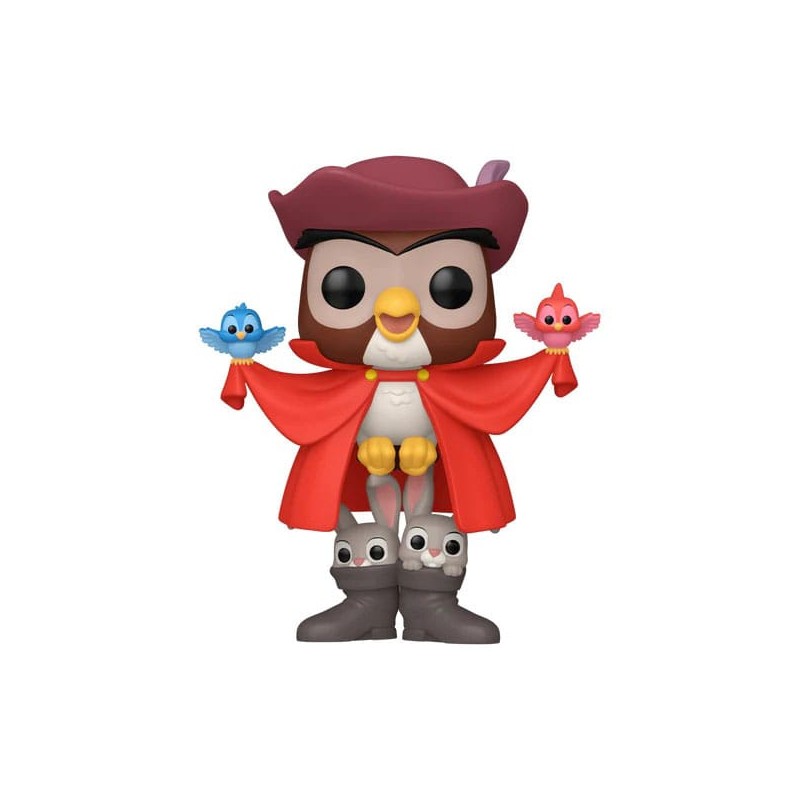 La Belle au bois dormant 65th Anniversary POP! Disney Vinyl figurine Owl as Prince 9 cm | 0889698781855