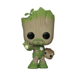 We Are Groot POP! Movies Vinyl figurine Iron Man 9 cm 