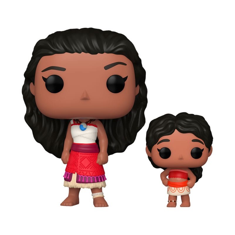 Vaiana : La Légende du bout du monde 2 POP! & Buddy Vinyl figurine Moana & Little Sis 9 cm  | 0889698797368