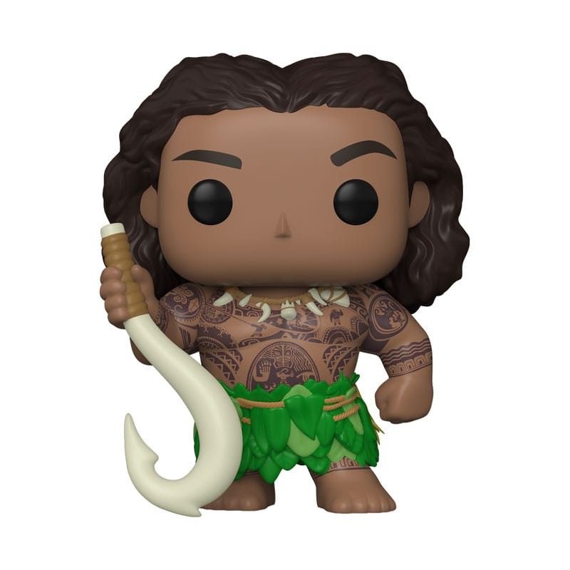 Vaiana : La Légende du bout du monde 2 POP! & Buddy Vinyl figurine Maui with Fish Hook 9 cm | 0889698797375