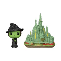 Wicked POP! Town Vinyl figurine Elphaba with the Emerald City 9 cm