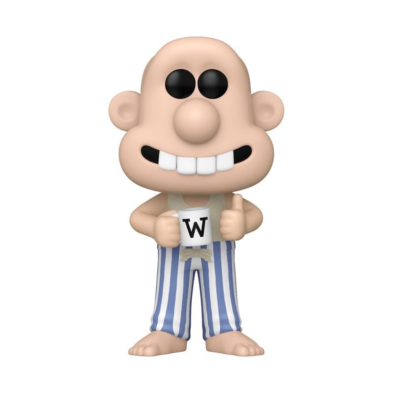 Wallace & Gromit POP! Animation Vinyl figurine Wallace In Pajamas 9 cm | 0889698797801