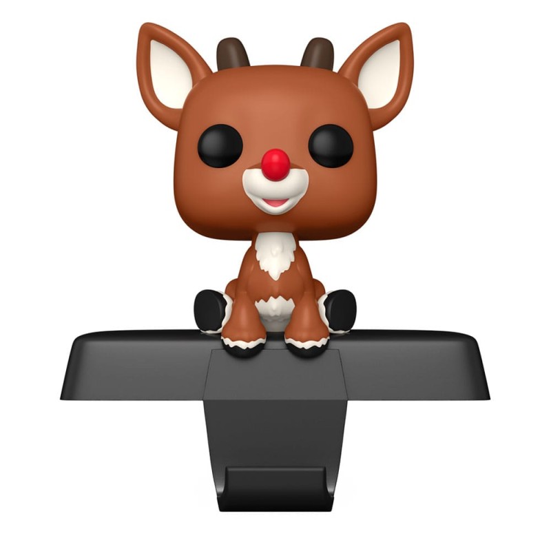 Rudolphe le renne au nez rouge POP! Edge-Sitter figurine Rudolph 9 cm | 0889698799362