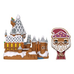 Harry Potter POP! Town Vinyl figurine Dumbledore & Hogwarts 9 cm