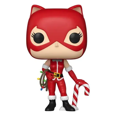 DC Comics POP! Heroes Vinyl figurine Holiday '24- Catwoman 9 cm  | 0889698800280