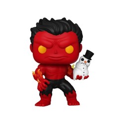 Marvel POP! Vinyl figurine Holiday Red Hulk 9 cm