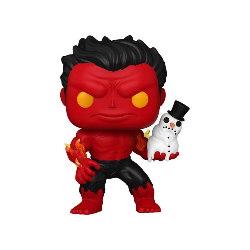 Marvel POP! Vinyl figurine Holiday Red Hulk 9 cm | 0889698800341