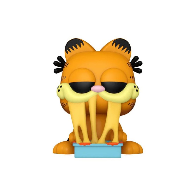 Garfield POP! Comics Vinyl figurine Garfield w/Lasagna Pan 9 cm  | 0889698801614