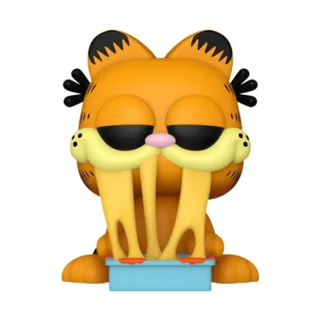 Garfield POP! Comics Vinyl figurine Garfield w/Lasagna Pan 9 cm | 0889698801614