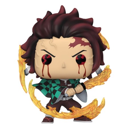 Demon Slayer: Kimetsu no Yaiba POP! Animation Vinyl figurines Tanjiro(Sun Breathing) 9 cm 