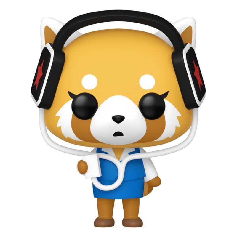 Sanrio POP! Animation Vinyl figurine Aggretsuko w/headphones 9 cm  | 0889698803922