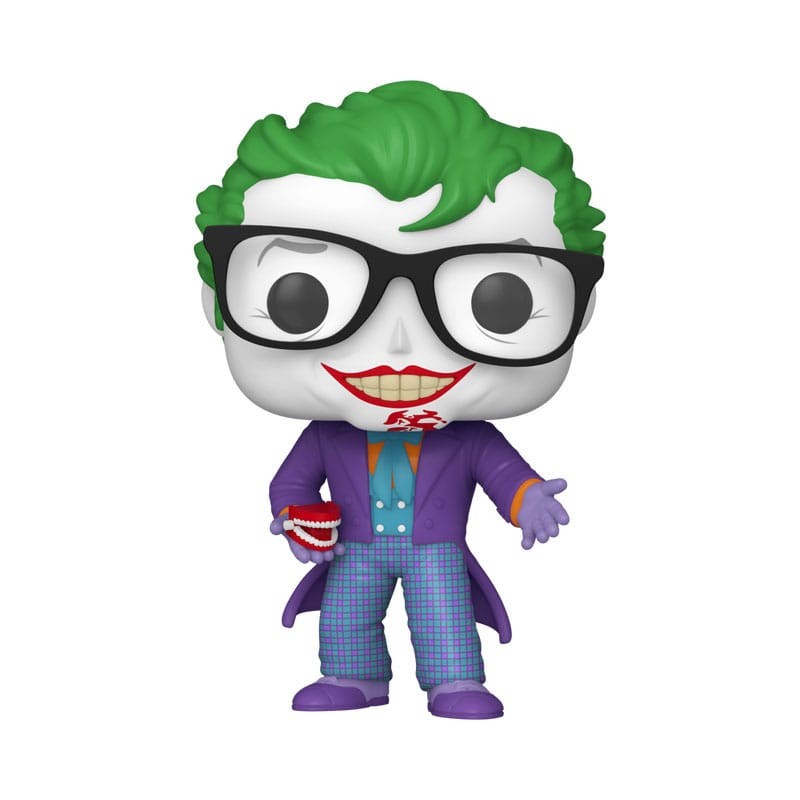 Batman 85th Anniversary POP! Movies Vinyl figurine The Joker w/Teeth 9 cm  | 0889698806879