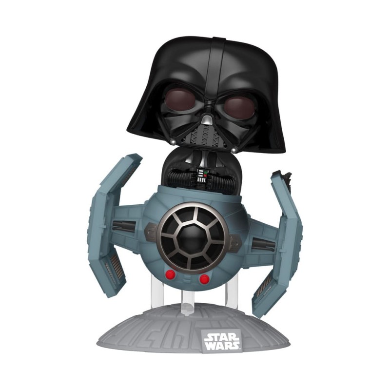 Star Wars: Dark Side POP! Rides Deluxe Vinyl figurine TIE Advanced x1 w/Vader 9 cm | 0889698807692