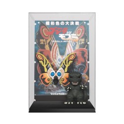 Godzilla 70th Anniversary POP! Movie Poster et figurine Godzilla vs Mothra 9 cm