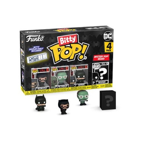 Batman 85th Anniversary pack 4 figurines Bitty POP! Vinyl Catwoman 2,5 cm