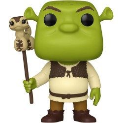 Shrek POP! Movies Vinyl figurine 30th Anniversary Shrek w/Snake 9 cm 