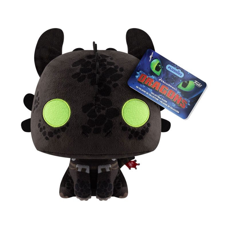 How to Train Your Dragon peluche Toothless 18 cm | 0889698811835