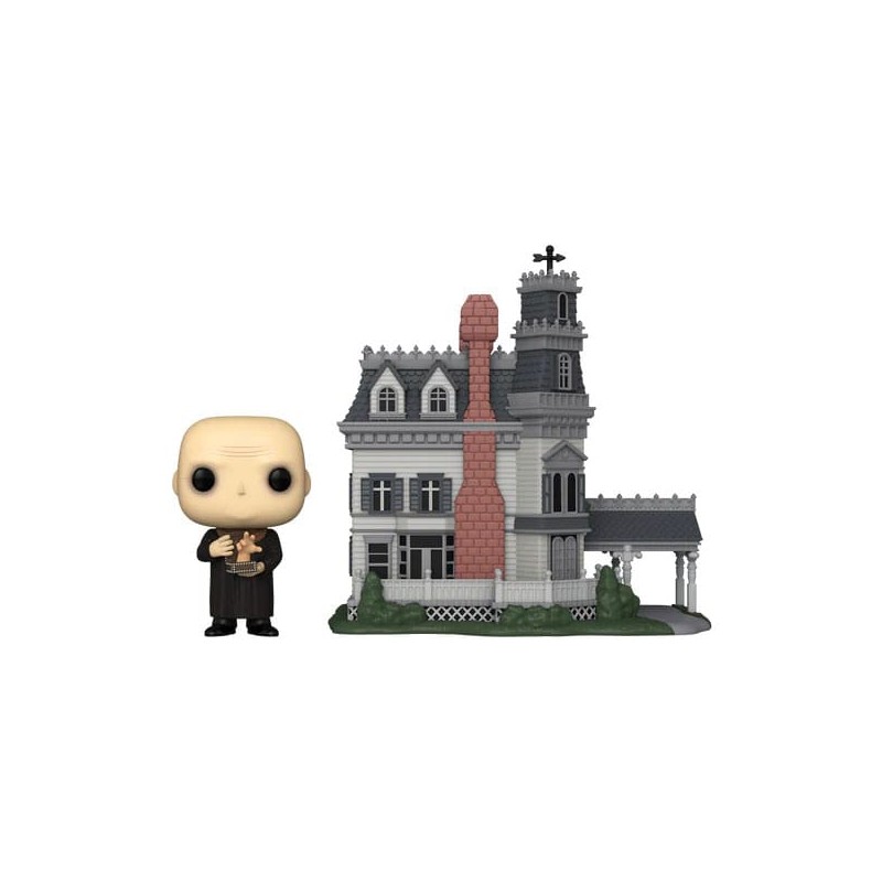 The Addams Family POP! Town Vinyl figurine Addams Home w/Uncle Fester 9 cm | 0889698812085