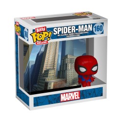 Spider-Man Display (12) pack 4 figurines Bitty POP! Deluxe Vinyl Spider-Man(Cityscape) 2,5 cm