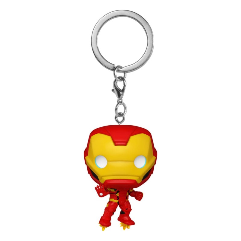 Marvel présentoir porte-clés POP! Vinyl New Classics - Iron Man 4 cm (12) | 0889698824941