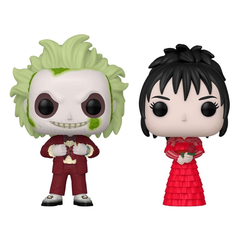 Beetlejuice 2 pack 2 POP! Animation Vinyl figurines Beetlejuice & Lydia Deetz 9 cm | 0889698830874