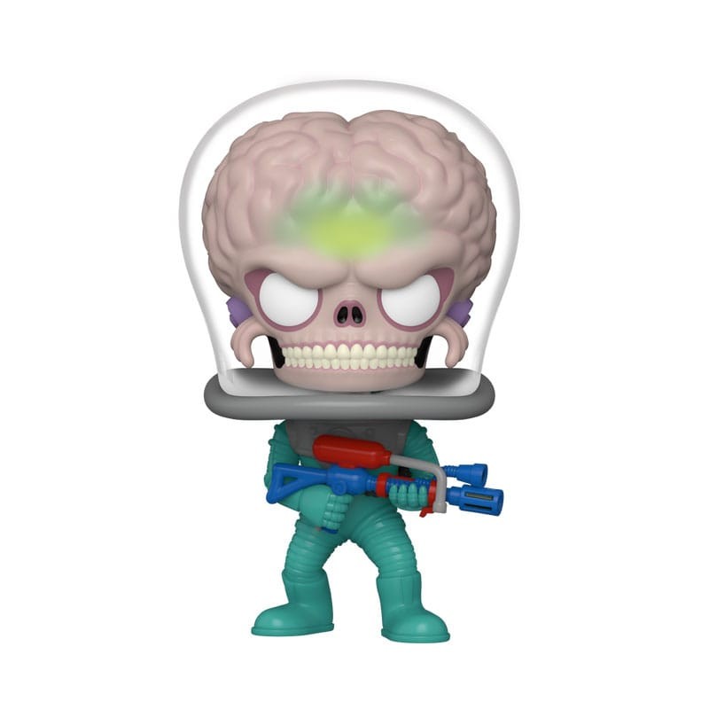 Mars Attacks POP! Movies Vinyl figurine Alien Soldier with Atomic Ray Gun 9 cm  | 0889698835664