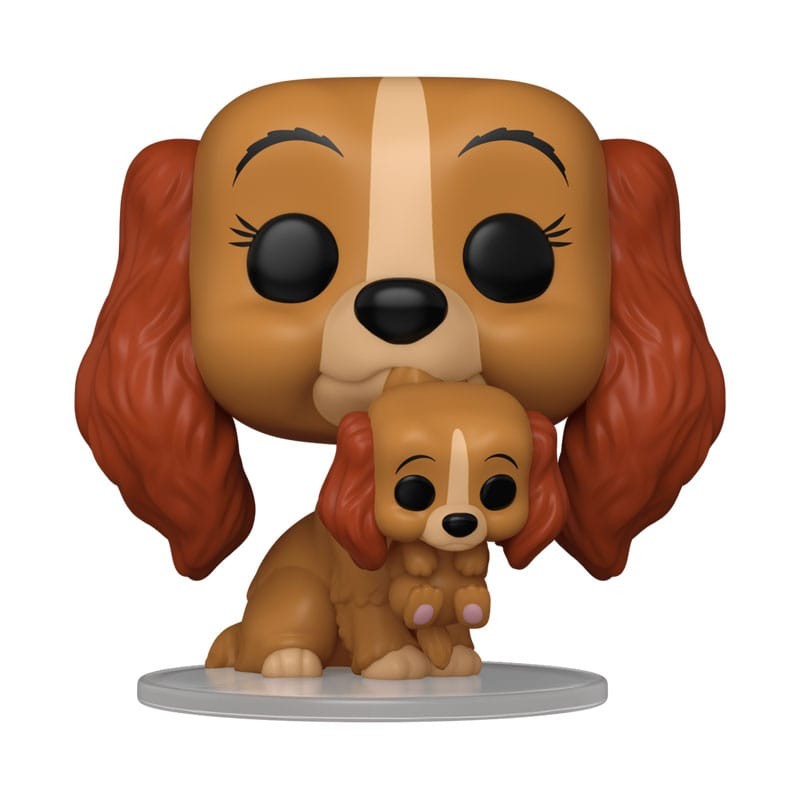 La Belle et le Clochard POP! Disney Vinyl figurine Lady w/puppy 9 cm | 0889698835688