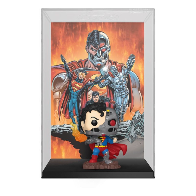 DC Comics POP! Comic Cover Vinyl Figurine Cyborg Superman 9 cm  | 0889698837293