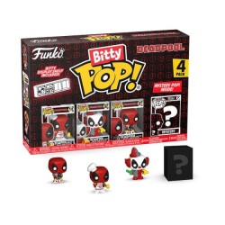 Deadpool pack 4 figurines Bitty POP! Vinyl BBQ Master 2,5 cm