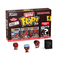 Deadpool pack 4 figurines Bitty POP! Vinyl Bathtime 2,5 cm