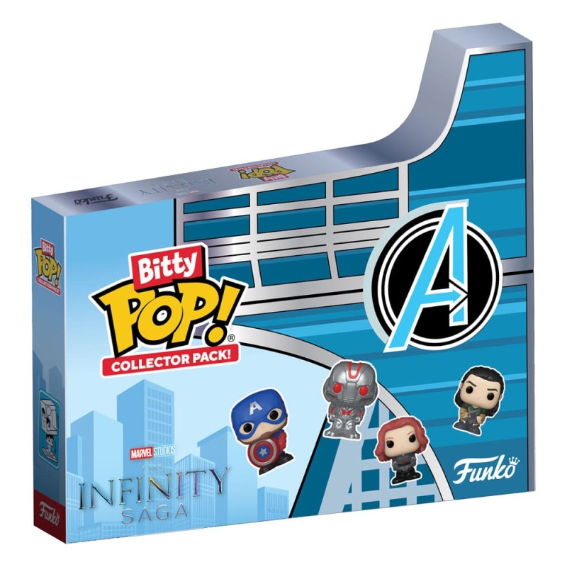 Marvel pack 12 figurines Bitty POP! Vinyl Infinity Saga 2,5 cm | 0889698859240