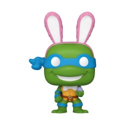 Les Tortues Ninja présentoir figurine Pocket POP! Vinyl Easter Easter Leo 4 cm