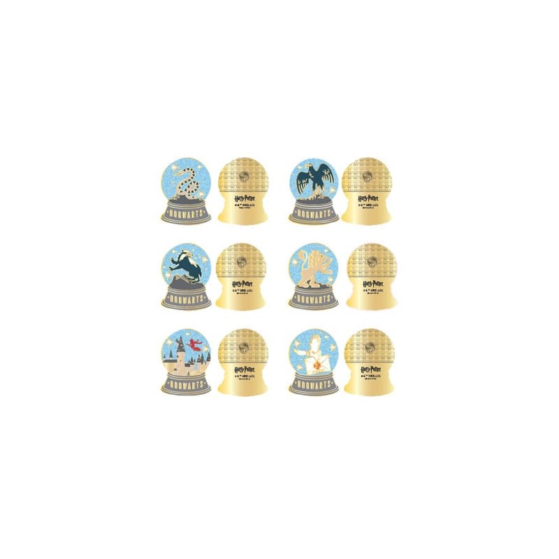 Harry Potter by Loungefly présentoir pin's émaillés Blind Snowglobes (12) | 0671803476127