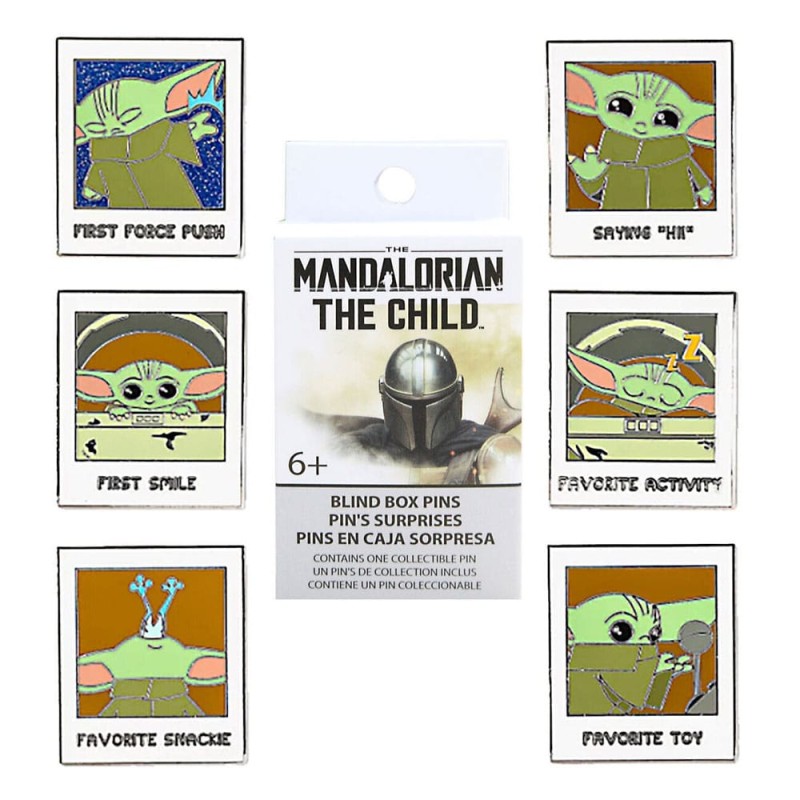 Star Wars The Mandalorian POP! Pin assortiment pin's émaillés The Child 3 cm (12) | 0671803354906