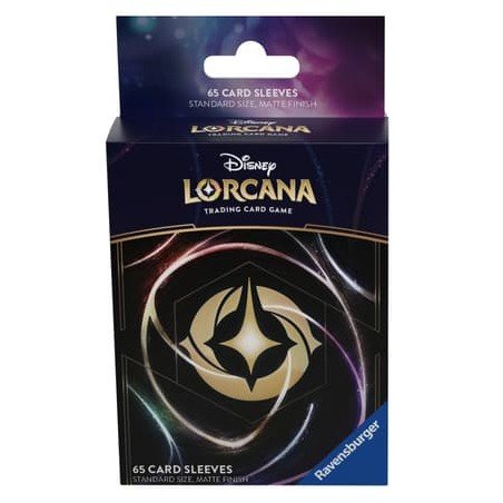 Disney Lorcana - Chapitre 6 - Card sleeve - Art Evergreen Lorcana Logo | 4050368984050