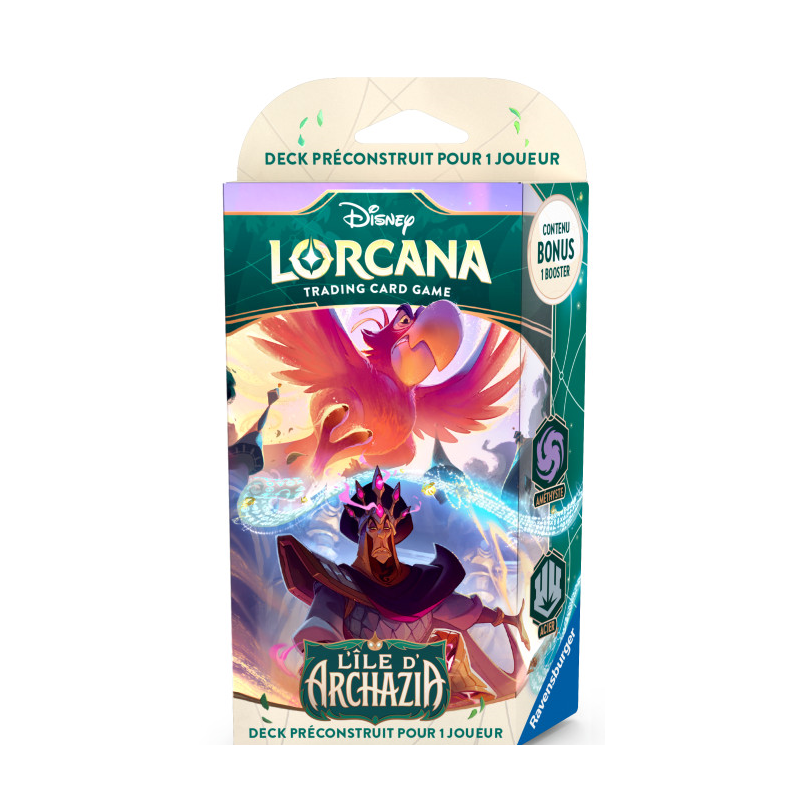 Disney Lorcana - L'île d’Archazia (Chapitre 7) - Starter Deck Iago & Jafar - FR | 4050368984852