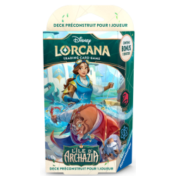 Disney Lorcana - L'île d’Archazia (Chapitre 7) - Starter Deck La Belle & La Bête - FR