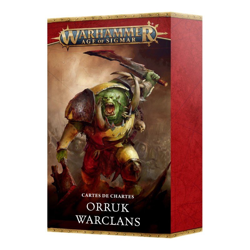 Warhammer Age of Sigmar - Orruk Warclans - Charter Cards