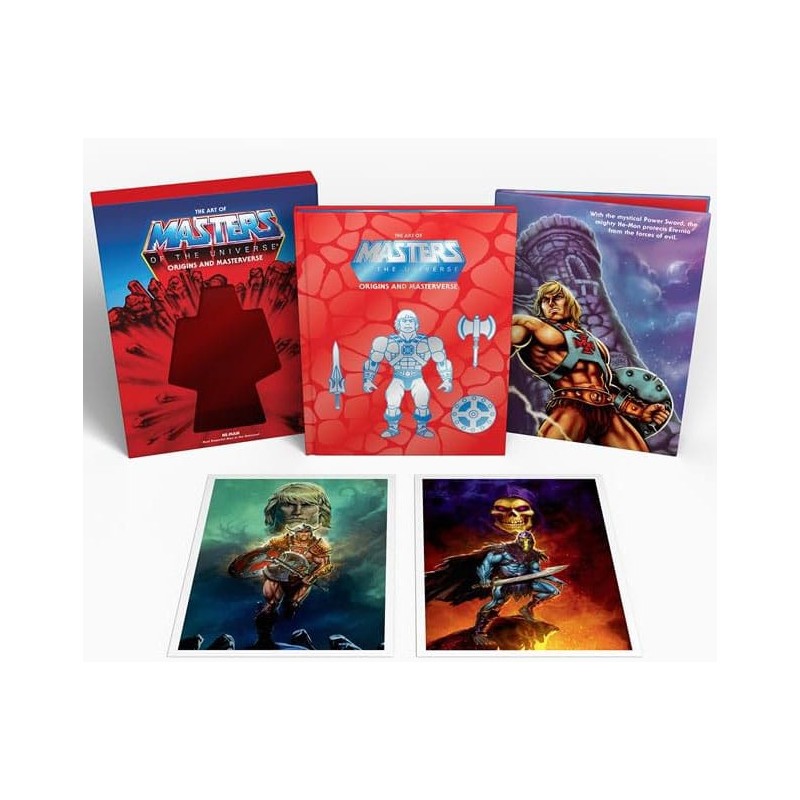 Masters of the Universe Art book Origins and Masterverse Deluxe Edition *ANGLAIS* | 9781506741031