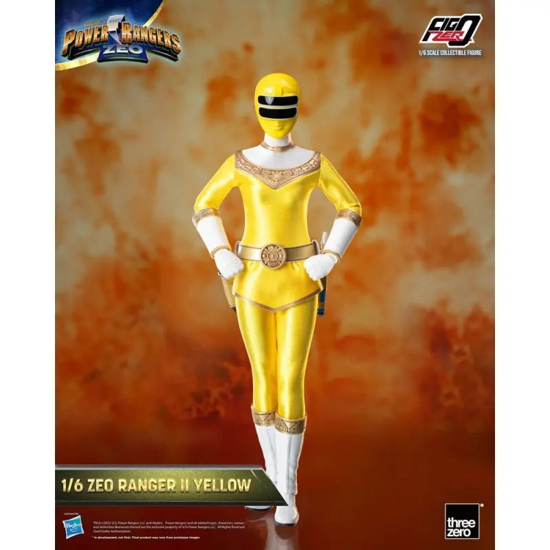 Power Rangers Zeo figurine FigZero 1/6 Ranger II Yellow 30 cm | 4895250810341