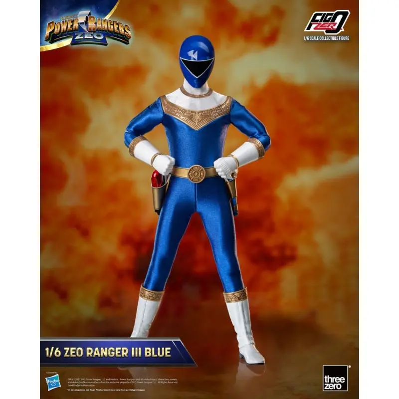 Power Rangers Zeo figurine FigZero 1/6 Ranger III Blue 30 cm | 4895250810372