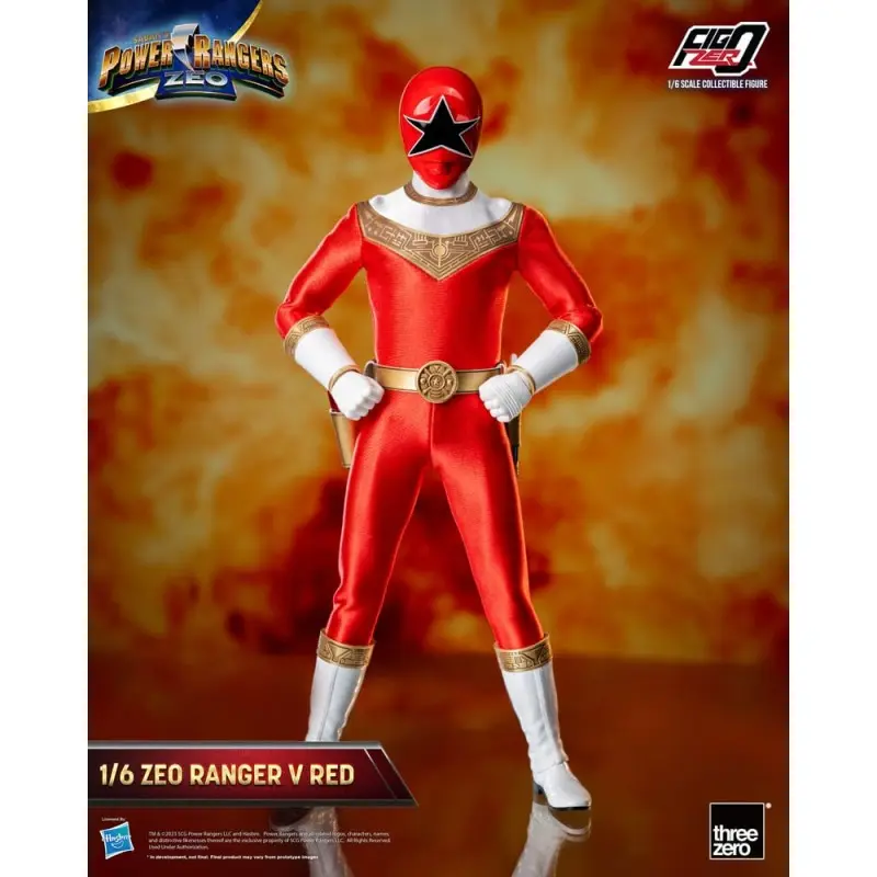 Power Rangers Zeo figurine FigZero 1/6 Ranger V Red 30 cm | 4895250810433