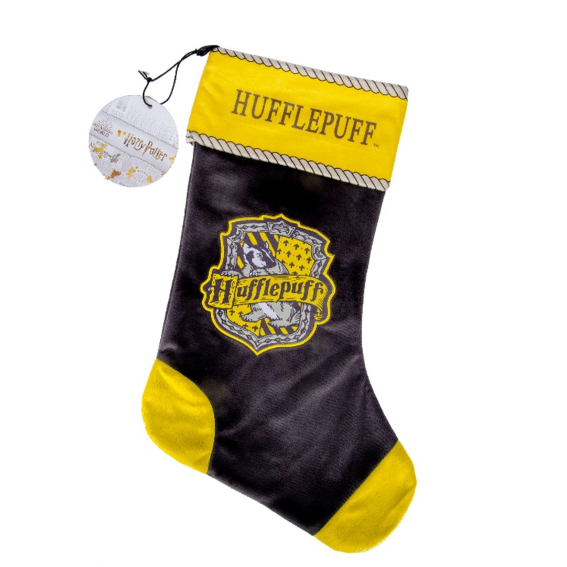 Harry Potter Chaussette de Noël Poufsouffle 45 cm | 5060674409269