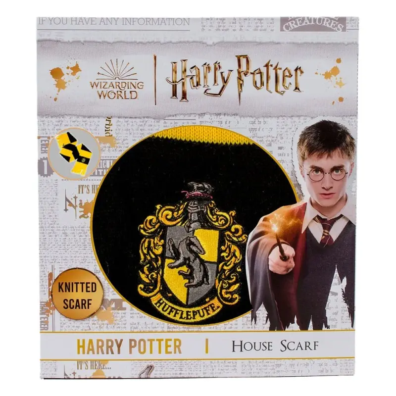 Harry Potter écharpe Poufsouffle Bold Stripes (Boxed) 160 cm | 5061036140851